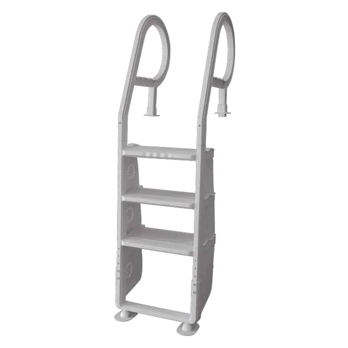 Above-Ground Deck Ladder w/ Protective Barriers