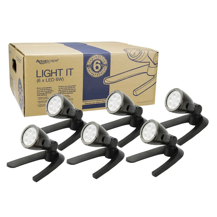 Aquascape Pond and Landscape LED 6-Watt Spotlight - 6 Pack