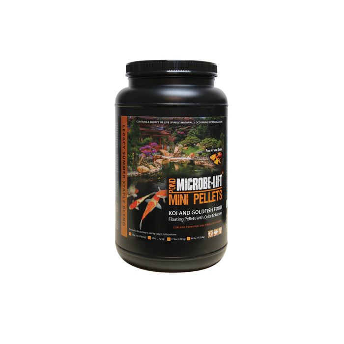 Microbe-Lift 2 lb 4 oz Mini Pellets Fish Food