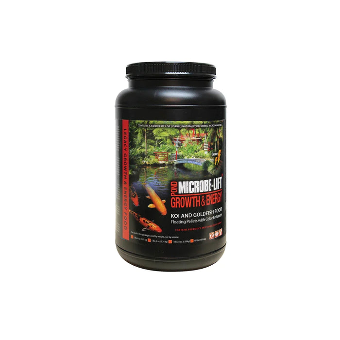 Microbe-Lift 2 lb 4 oz High Growth & Energy Fish Food