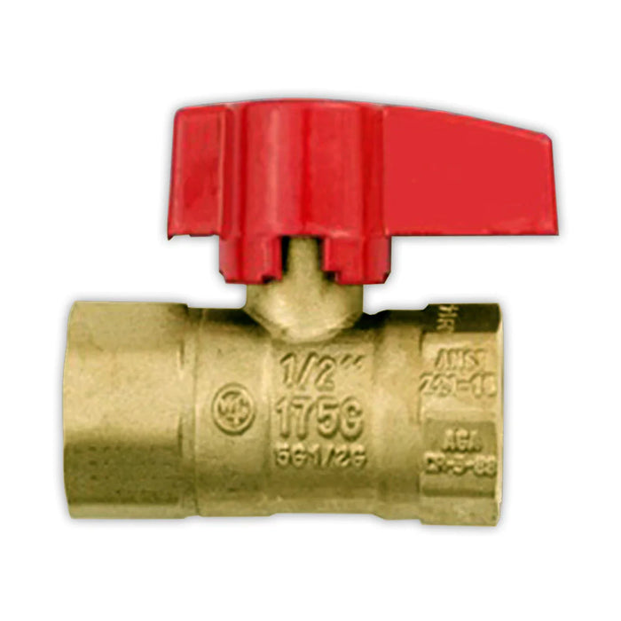 Dante 1/2" In-Line Gas Shut Off Ball Valve