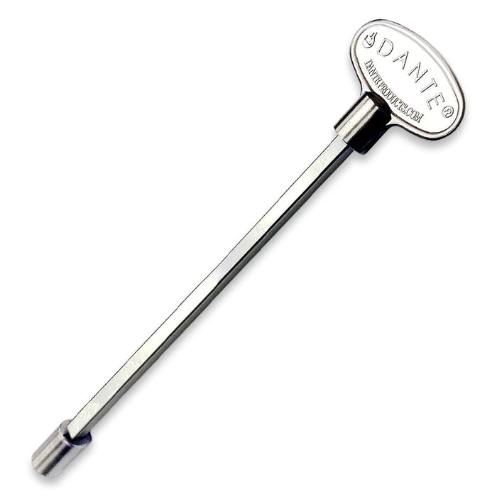 Dante 18″ Chrome Universal Gas Valve Key