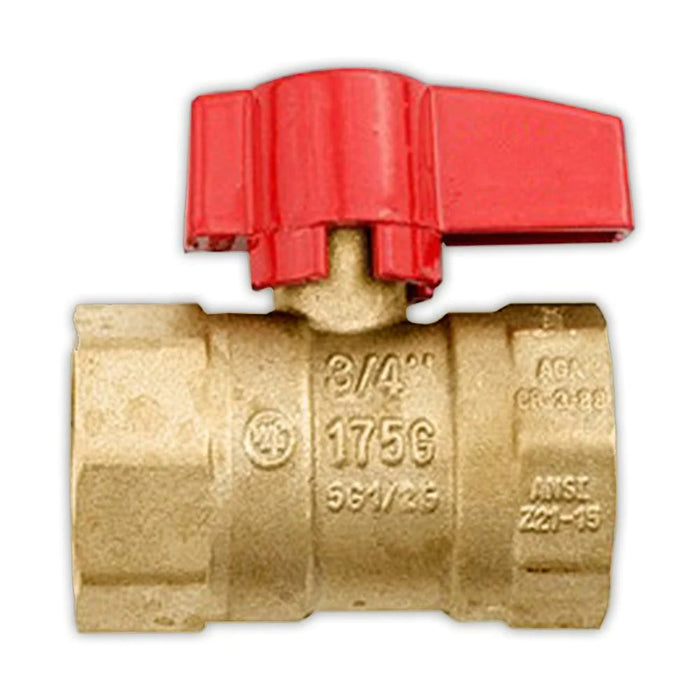 Dante 3/4" In-Line Gas Shut Off Ball Valve