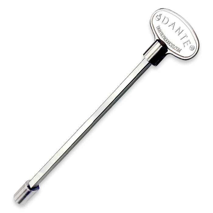 Dante 8″ Chrome Universal Gas Valve Key