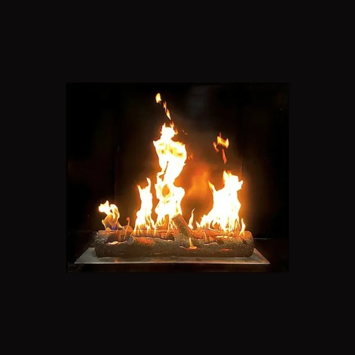 Warming Trends FireStorm 32” Steel Log & CROSSFIRE 150K BTU Brass Burner