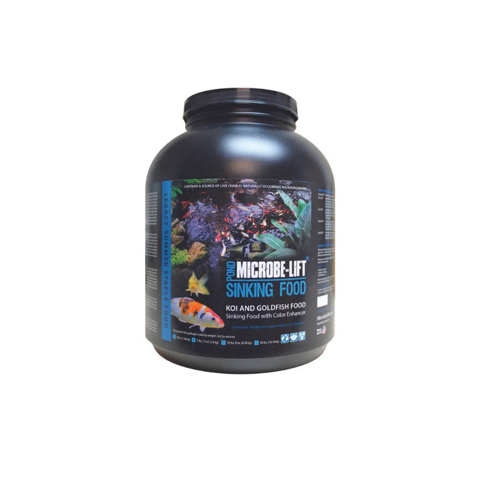 Microbe-Lift 5 lb 12 oz Sinking Food Pellets Fish Food