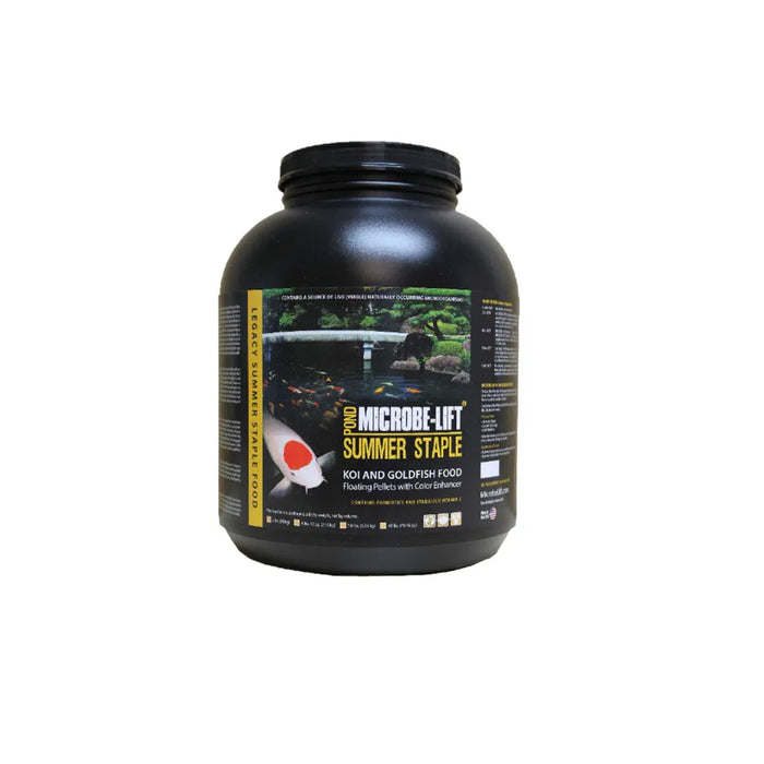Microbe-Lift 4 lb 12 oz Floating Summer Staple Fish Food