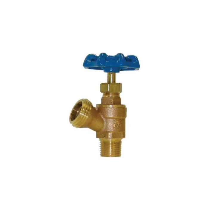 Brass 1/2" Boiler Drain (Hose Bib)
