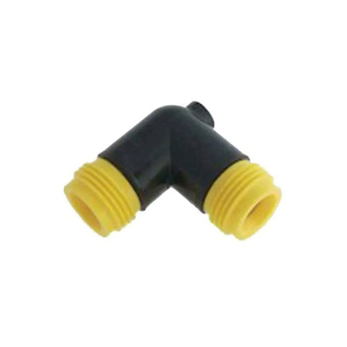 Mister Soaker Hose .580 (Purple Stripe) Compression 90 Elbow