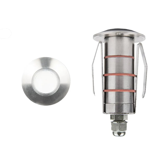WAC 1" Round Recessed Ingrounds + Indicator LED