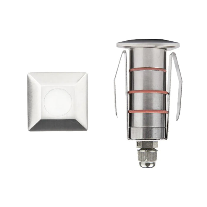 WAC 1" Square Recessed Ingrounds + Indicator LED