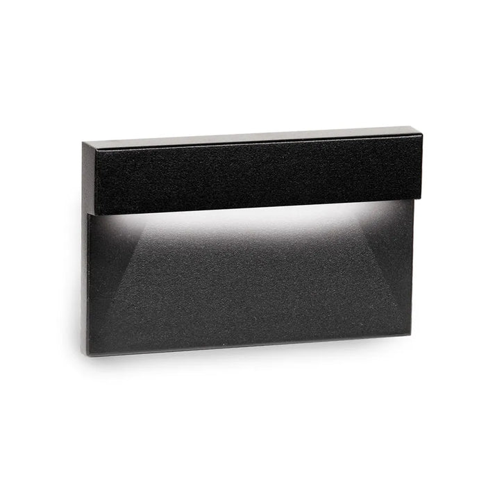 WAC 12V Rectangle Step Light - Black