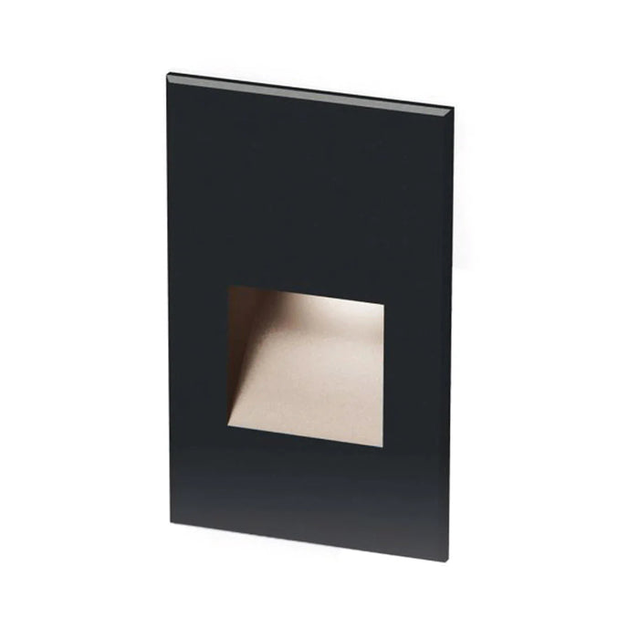 WAC 3" x 5" Black Rectangle Step LED Lights