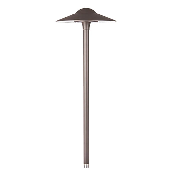 WAC Black Canopy LED Path Light, 2700K