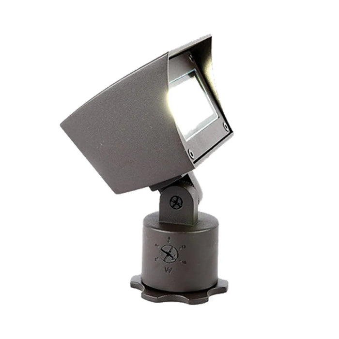 WAC Black Wall Wash LED Light, 2700K