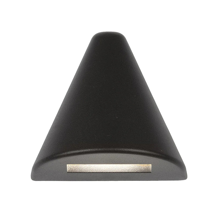 WAC Triangular Black Deck & Patio LED 2700K