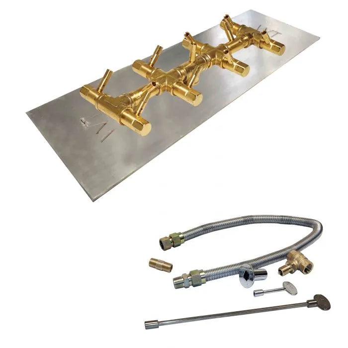 Warming Trends CROSSFIRE 110K BTU Tree-Style Natural Gas Burner System