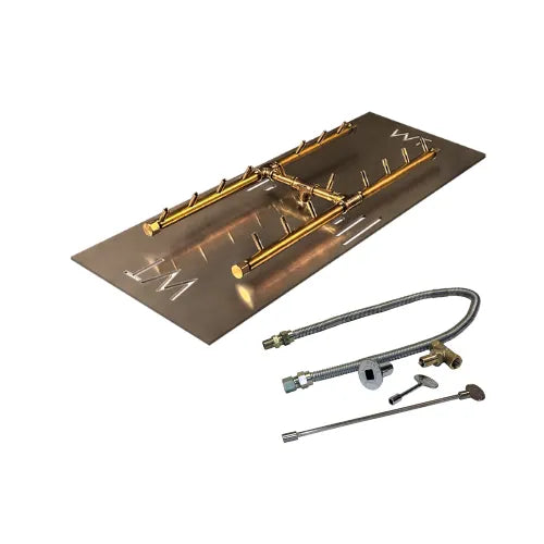 Warming Trends CROSSFIRE 160K BTU "H" Style Natural Gas Burner System