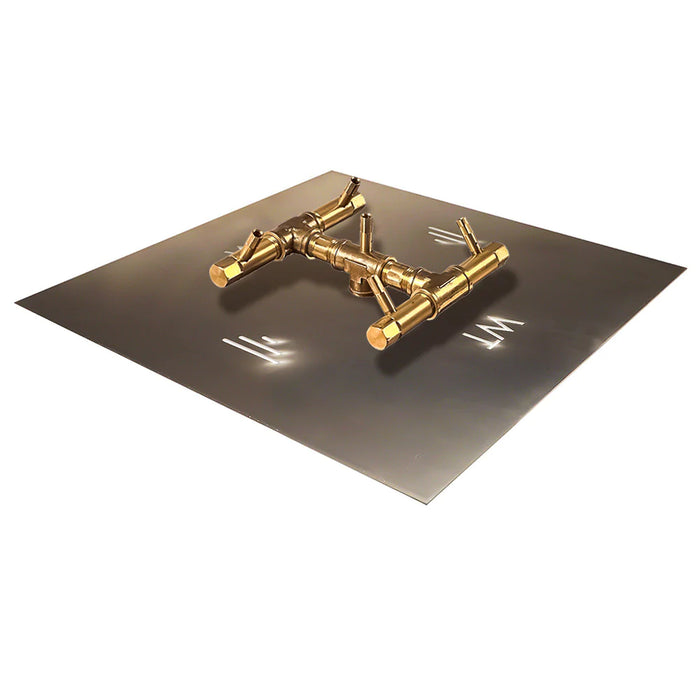 Warming Trends CROSSFIRE 60K BTU Propane 18" Square Burner System