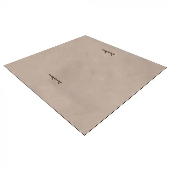 Warming Trends Aluminum Square Fire Pit Cover, 44-Inch