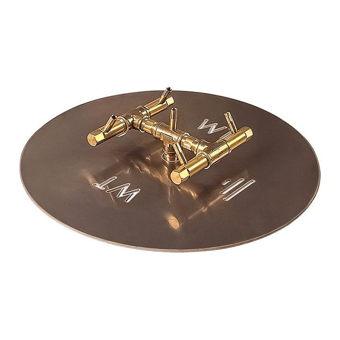Warming Trends CROSSFIRE 60K BTU 18" Round Propane Burner System