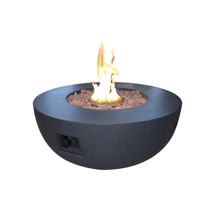 Pacific 39" Circle Fire Table Kit - Dark Grey
