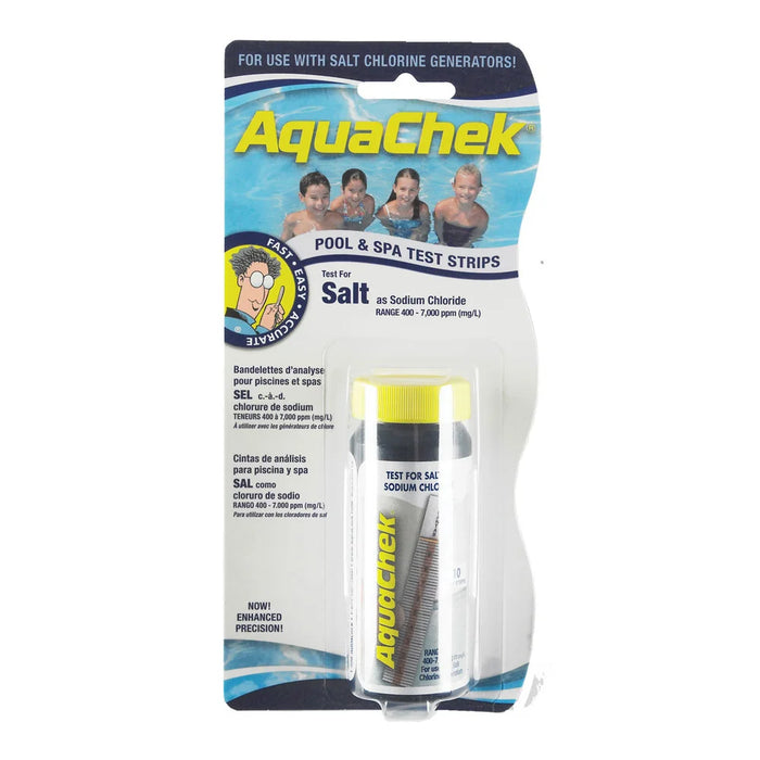 Aquachek 400-7000 ppm Sodium Chloride Test Strips (10)