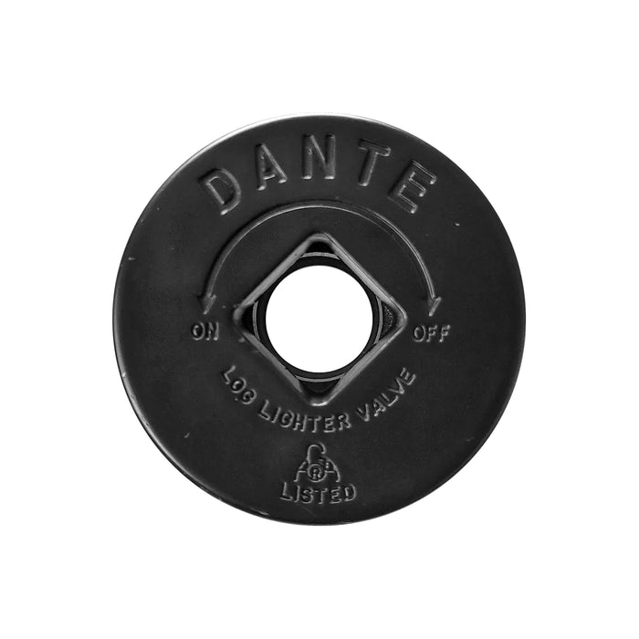 Dante Floor Plate - Flat Black