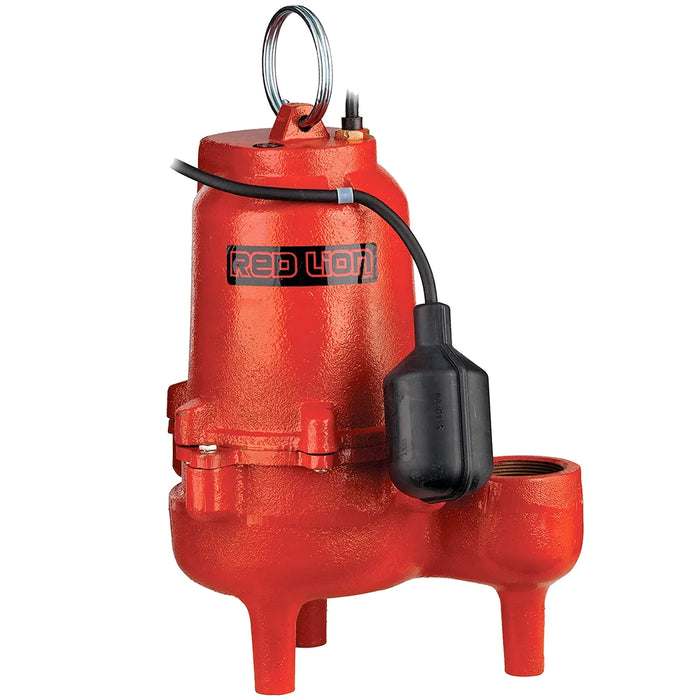 Red Lion 1/2 HP 9000 GPH Cast Iron Sewage Pump