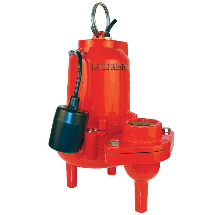 Red Lion 3/4 HP 10500 GPH Cast Iron Sewage Pump