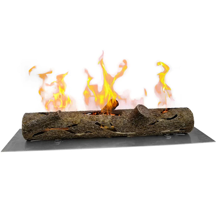 Warming Trends FireStorm 32” Steel Log & CROSSFIRE 150K BTU Natural Gas Brass Burner